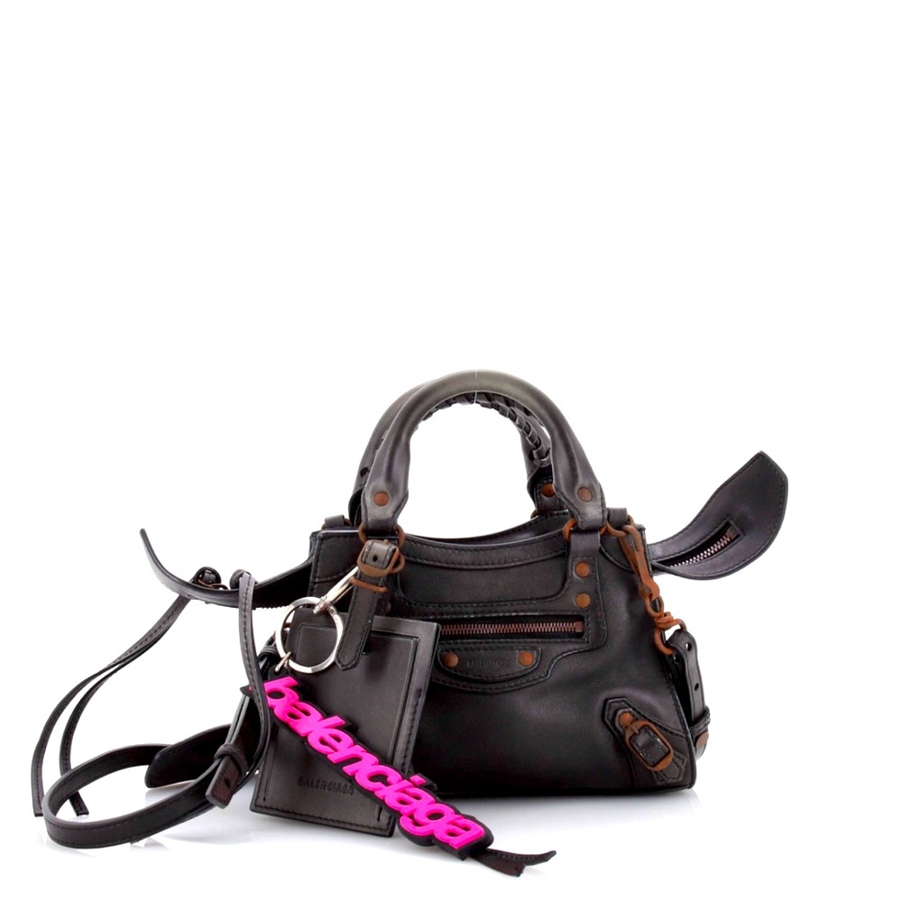 BALENCIAGA Neo Classic City Mini 2way Handbag NEO CLASSIC 638524 Black